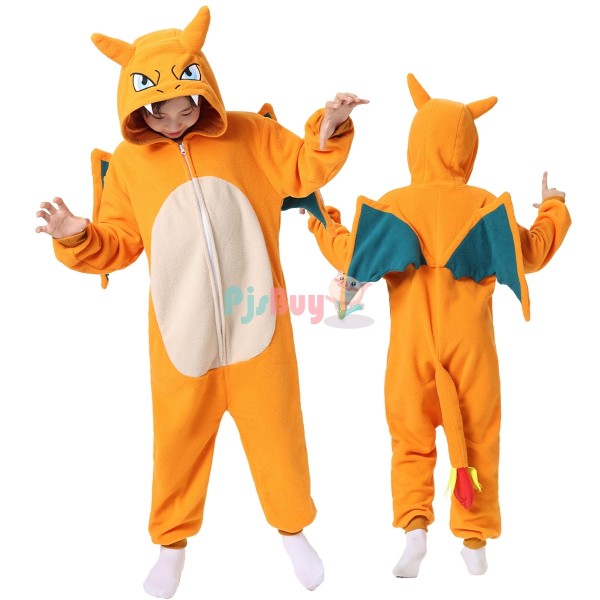 Charizard Onesie Kids Halloween Costume Animal Onesies