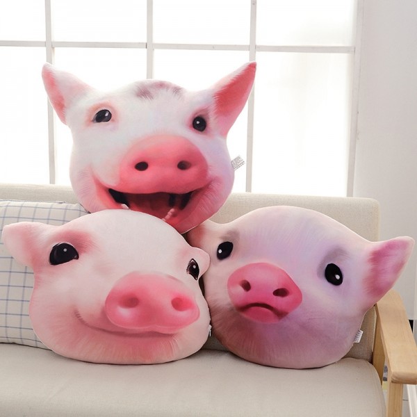 Pig Animal Pillow Cartoon Pillow 3D