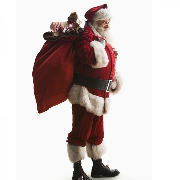 Santa Claus Costume Suit Outfit Christmas Costumes Full Sets