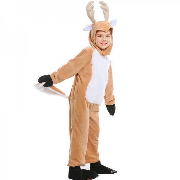 Reindeer Costume For Kids & Toddler Party Onesie Suit