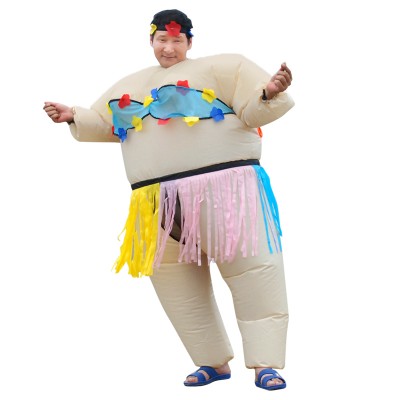Inflatable Sumo Wrestler Costume Halloween Costumes For Adult & Kids