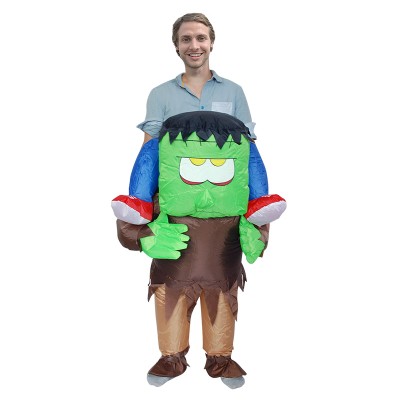 Inflatable Costume Blow Up Frankenstein Costume Halloween Fun Suit
