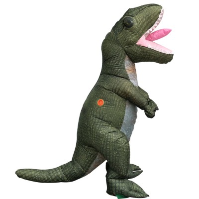 Inflatable Dinosaur Blow Up Costumes Halloween Animal Funny Suit for Adult