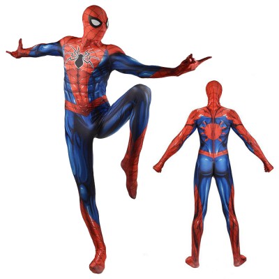 Spider Man Ps4 Suits For Adult & Kids Cosplay Costume Spandex Zentai