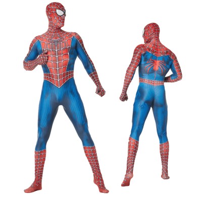 Spider-Man Peter Paker Classic Suits Adult & Kids Cosplay Costume Spandex Zentai