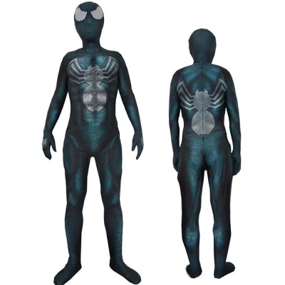 Venom Spider Man Cosutme Suit Adult Cosplay Spandex Bodysuit Zentai