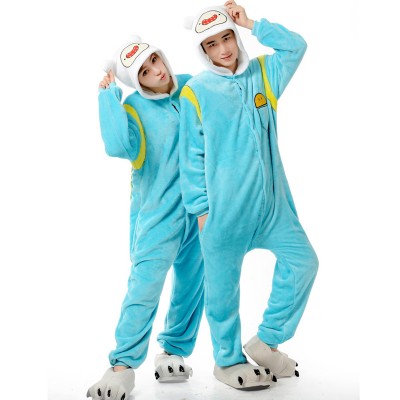 Finn Onesie Adult Onesie Pajamas Adventure Time Costume