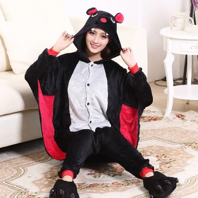 Bat Adult Animal Onesie Pajamas Costume