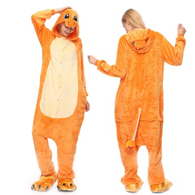Charmander Adult Animal Onesie Pajamas Costume