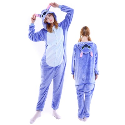 Stitch Adult Animal Onesie Pajamas Costume