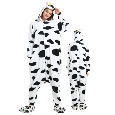 Cow Adult Animal Onesie Pajamas Costume