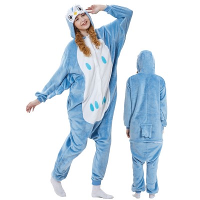 Owl Adult Animal Onesie Pajamas Costume