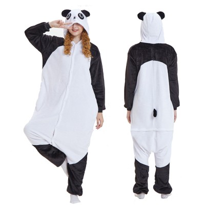 Panda Halloween Costume for Adult Animal Onesies Pajamas