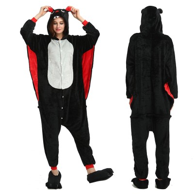 Bat Womens & Mens Animal Onesie Pajamas Costume