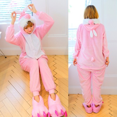 Bunny Adult Animal Onesie Pajamas Costume