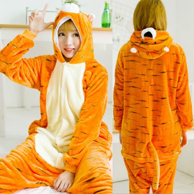 Tiger Adult Animal Onesie Pajamas Costume
