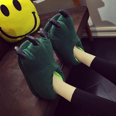 Green Paw Slippers Animal Onesies Pajamas Costume Shoes