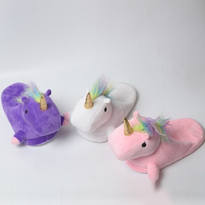 Unicorn Slippers Animal Onesies Pajamas Costume Warm Shoes