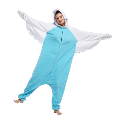 Blue Parrot Onesie Anime Animal Onesies for Adult