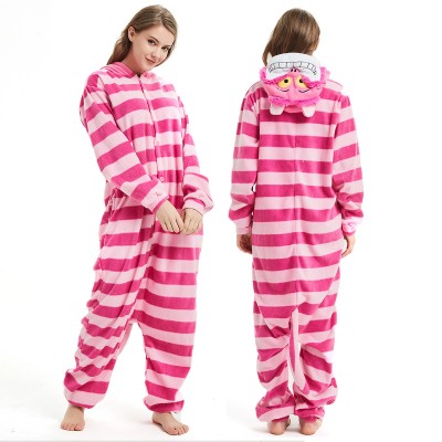 Cheshire Cat Onesie Pajamas Adult Animal Onesies
