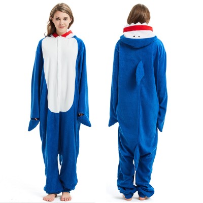 Cute Shark Onesie Pajamas Adult Animal Onesies