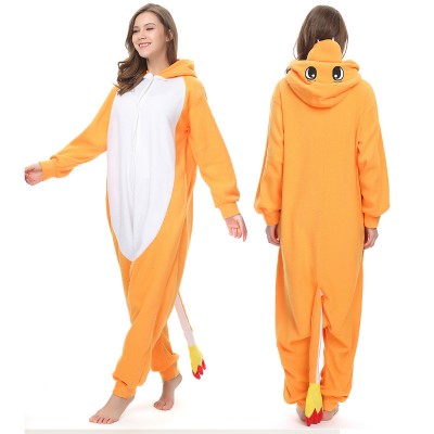 Charmander Onesie Pajamas Adult Animal Onesies