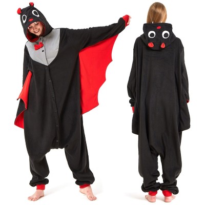 Bat Onesie Pajamas Adult Animal Onesies