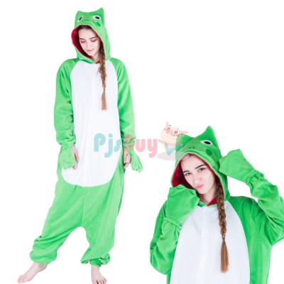 Frog Onesie for Adult Easy Halloween Costume