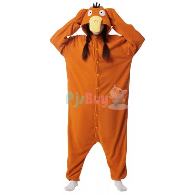 Psyduck Onesie for Adult Easy Halloween Costume Ideas Cosplay Outfit