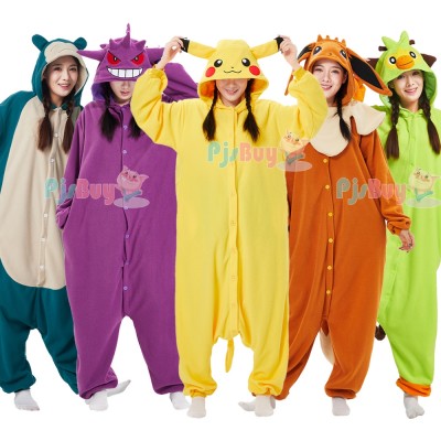 Cute Anime Onesie for Adult & Teens Fast Easy Halloween Costumes