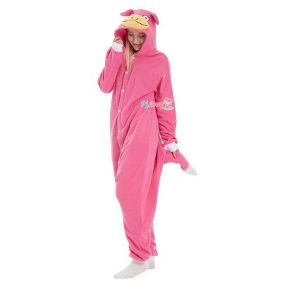 Slowpoke Onesie for Adult Cute Easy Halloween Costume Party Outfit