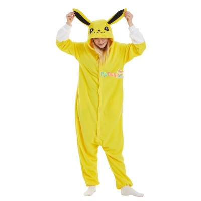 Jolteon Onesie for Adult Evolutions Halloween Costume Party Outfit