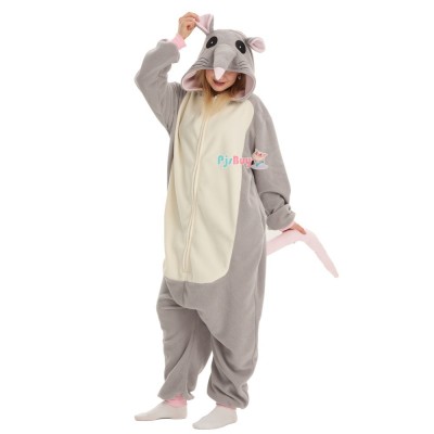 Mouse Onesie for Adult Cute Animal Halloween Costume Party Outfit