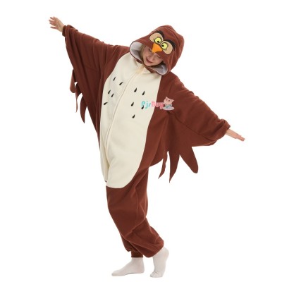 Owl Onesie for Adult Cute Animal Halloween Costume Party Outfit