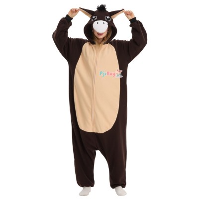 Horse Onesie for Adult Cute Animal Halloween Costume Party Outfit