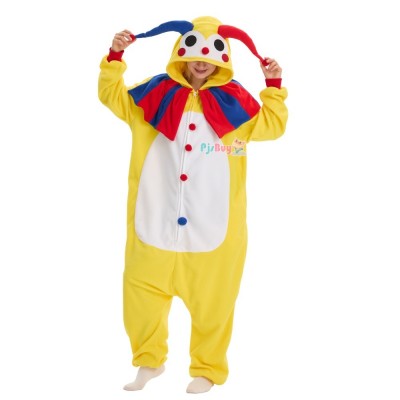 Cute Clown Onesie for Adult Easy Halloween Costume Party Outfit