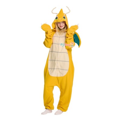 Dragonite Onesie for Adult Cute Easy Halloween Costume Party Outfit