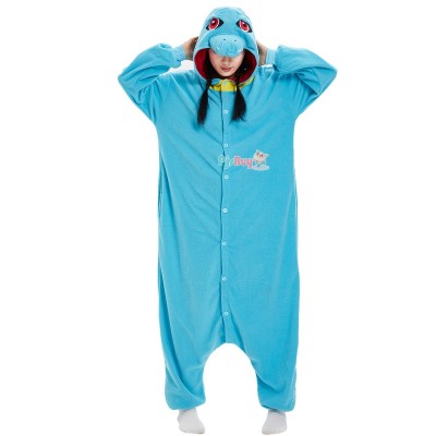 Totodile Onesie for Adult Cute Easy Halloween Costume Party Outfit