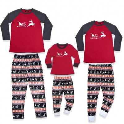 Reindeer Matching Family Christmas Pajamas