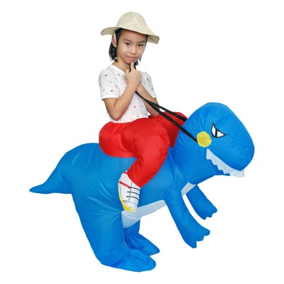 Blow Up Inflatable Costumes For Kids T Rex Dinosaur Costumes Halloween Funny Suit 