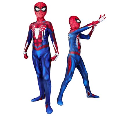 Spider Man Ps4 Suits Costume Halloween Cosplay for Kids Costumes Spandex Zentai