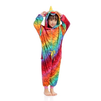 Scale Unicorn Boys & Girls Animal Onesie Pajamas Cosplay Cute Costume