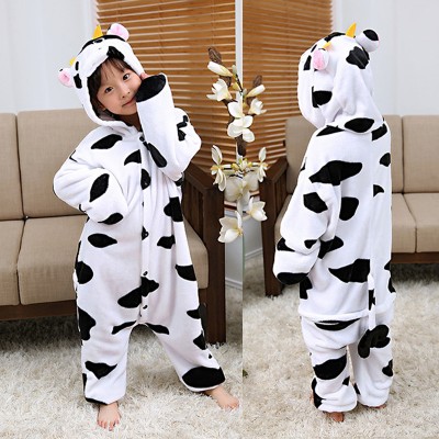 Cow Kids Animal Onesie Pajamas Anime Cute Costume