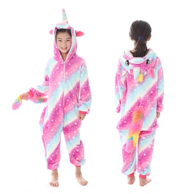 Purple Star Onesie Pajamas Animal Onesies for Kids