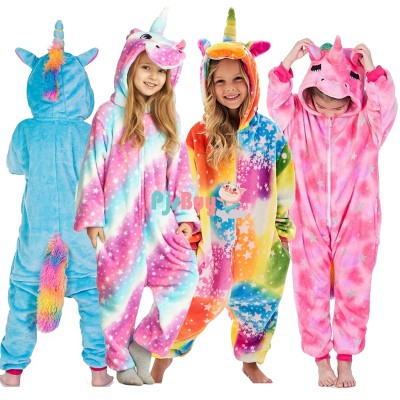Unicorn Halloween Costume Kids Onesie Pajamas