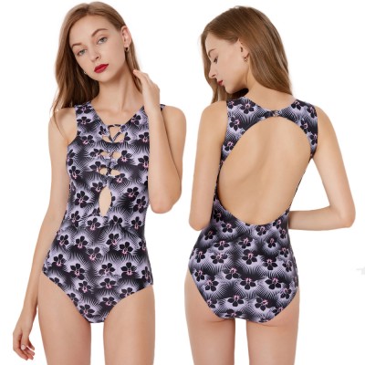One Piece Floral Bathing Suits Womens Bikinis Cheap Swimsuits