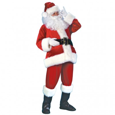 Santa Claus Suit Outfit Christmas Costumes Full Sets