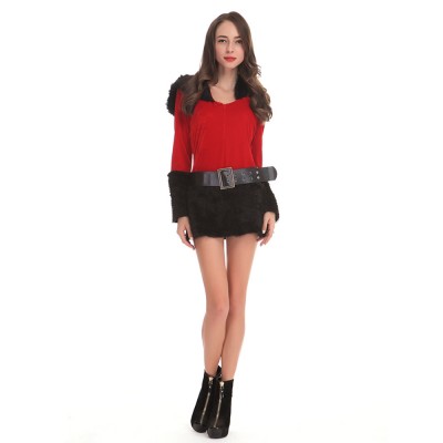 Womens Santa Dress Sexy Santa Party Costume